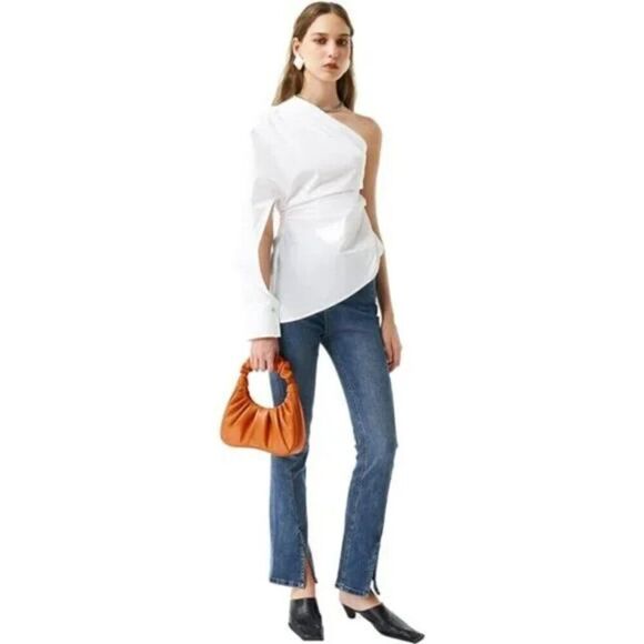 Women's Gabbi Ruched Hobo Handbag - Picture 6 of 9